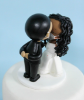 Picture of African American Wedding Cake Topper