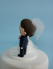 Picture of Sweet pink Wedding Cake Topper