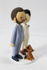 Picture of Gay wedding cake topper with dog, Dusty blue wedding theme