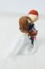 Picture of Garden Wedding Cake Topper, Rustic Wedding Cake Topper