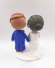 Picture of Custom Bride and Groom Wedding Cake Topper Yellow Wedding Theme