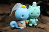 Picture of Pokemon wedding cake topper, Bulbasaur and Squirtle Wedding