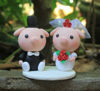 Picture of Piggy Wedding Cake Topper