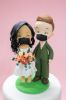 Picture of Beach Boho wedding cake topper