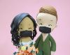 Picture of Beach Boho wedding cake topper