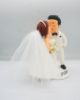 Picture of Nose kiss wedding cake topper, Eskimo kiss wedding theme