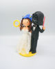 Picture of Sonic and Star Wars wedding cake topper