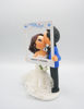 Picture of Coffee Meets Bagel Wedding Cake Topper, Dating App Wedding Cake Topper