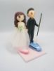 Picture of Paddle Board wedding cake topper, Stand up paddle boarding lover  wedding