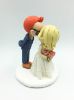 Picture of Ginger Hair groom & Blonde hair bride Wedding Cake Topper