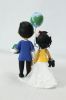 Picture of Hello Kitty & Halo Master Chief wedding cake topper, Travel wedding theme