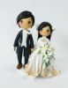 Picture of Gamer Wedding Cake Topper, Game Commission Wedding Couple