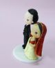 Picture of Mixed Race wedding cake topper, Indian & American Wedding Cake Topper