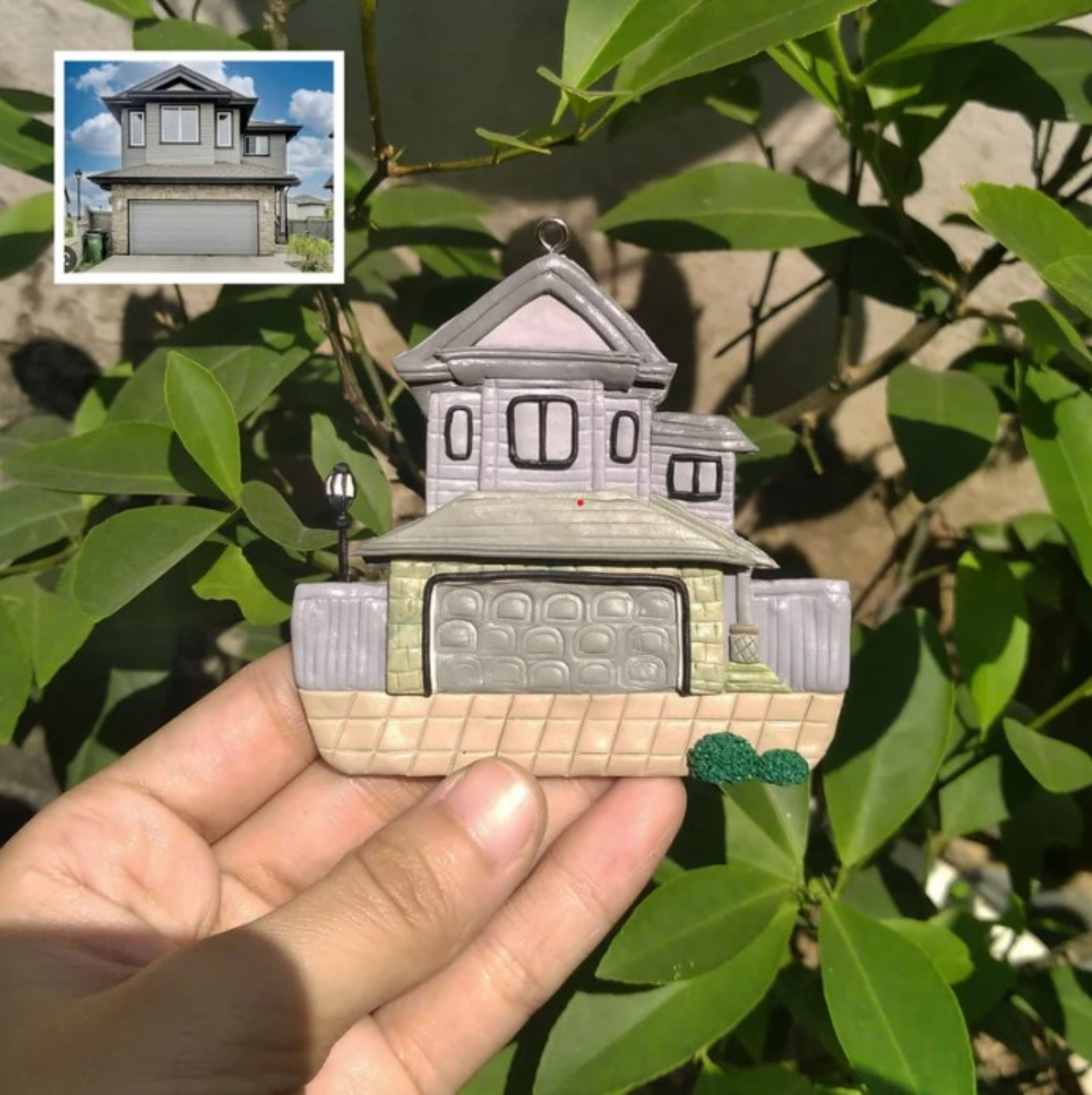 Picture of Custom House Ornament, Gift for First Home Buyer, Closing Gift from realtor