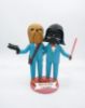 Picture of Chewbacca and Darth Vadar Wedding Cake Topper, Gay Wedding Cake Topper