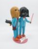 Picture of Chewbacca and Darth Vadar Wedding Cake Topper, Gay Wedding Cake Topper