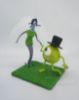 Picture of Disney Wedding Cake Topper, Celia Mae & Mike Wazowski Wedding Cake Topper