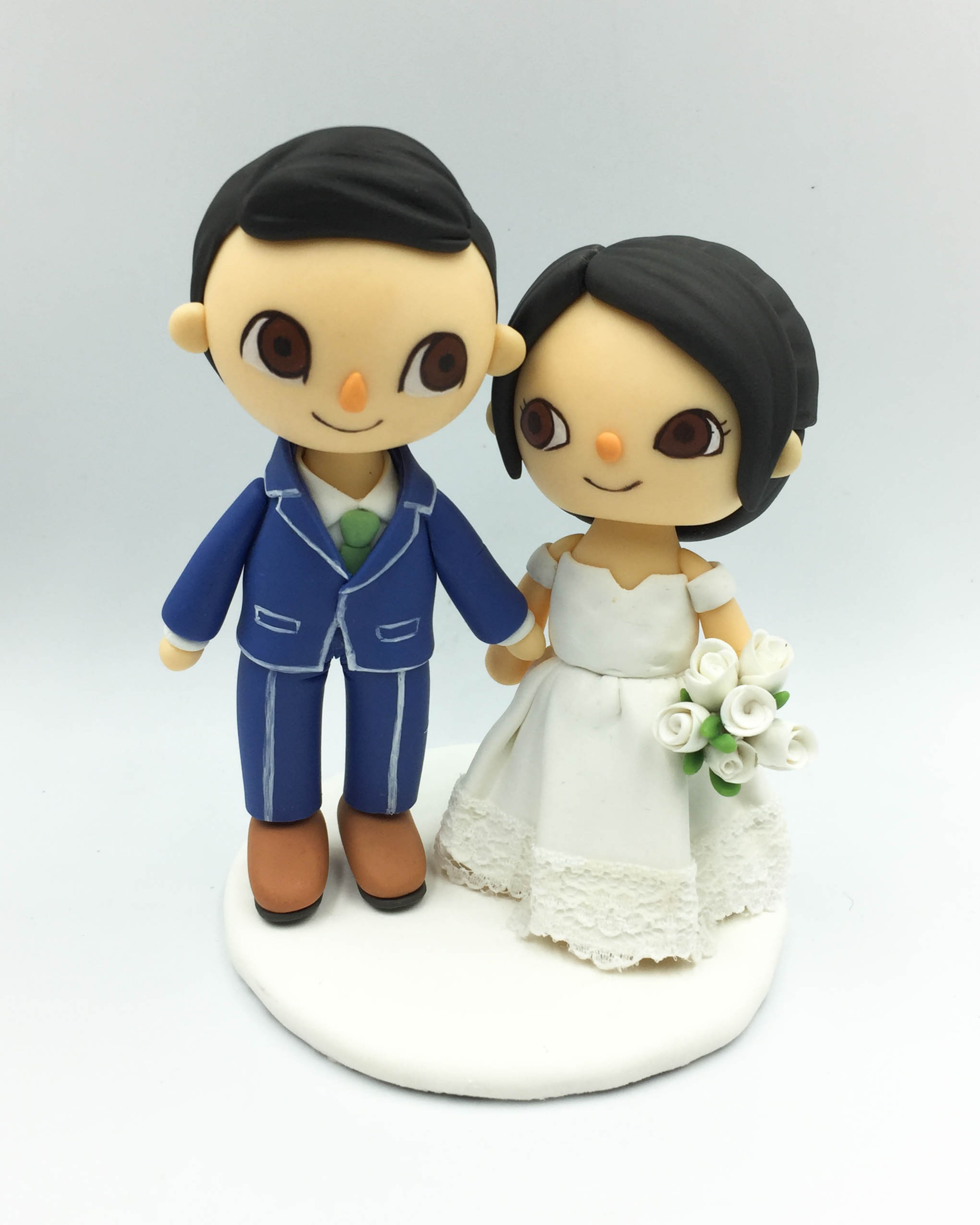 Picture of Mini Animal Crossing Wedding Cake Topper, Video Game wedding cake topper