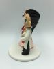 Picture of Hanbok and Ao Dai Wedding Cake Topper, Traditional Korea & Vietnam Wedding Cake Topper