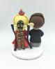 Picture of Kimono and Hanbok Wedding Cake Topper, Traditional Korea & Japan wedding theme