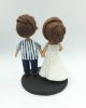 Picture of Baseball fan wedding cake topper, Groom cake topper