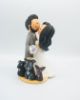 Picture of Personalized Wedding Cake Topper Bride & Groom with Angel Dog