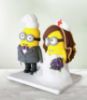 Picture of Nurse and Chef Wedding Cake Topper, Minion Wedding Cake Topper