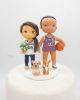 Picture of Kings Basketball wedding cake topper, Plant lover wedding topper