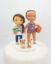 Picture of Kings Basketball wedding cake topper, Plant lover wedding topper
