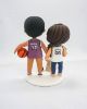 Picture of Kings Basketball wedding cake topper, Plant lover wedding topper
