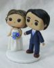 Picture of Mini Funko pops Wedding Cake Topper, Lavender Wedding Theme