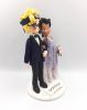 Picture of NaruHina wedding cake topper, Anime lover wedding theme