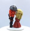 Picture of Vikings Inspired Wedding Cake Topper, Wedding Gift for Vikings Fans