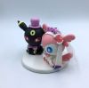 Picture of Pokemon Wedding Cake Topper, Umbreon & Sylveon Wedding Cake Topper