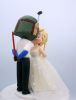 Picture of Bounty Hunter Wedding Cake Topper, Star Wars Fan Wedding Cake Topper