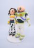 Picture of Toy Story Wedding Cake Topper,  Buzz Lightyear & Jessie Bride Groom Cake Topper