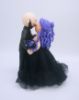 Picture of Gothic Wedding Cake Topper, Halloween Wedding Theme, Dark and Dramatic Wedding Cake Topper