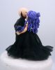 Picture of Gothic Wedding Cake Topper, Halloween Wedding Theme, Dark and Dramatic Wedding Cake Topper