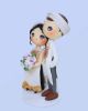 Picture of Vietnam Ao Dai Wedding Cake Topper,  Vietnamese Wedding Traditions