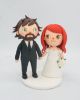 Picture of Custom Animal Crossing Wedding Cake Topper,  Unique Anniversary Gifts for Gamers