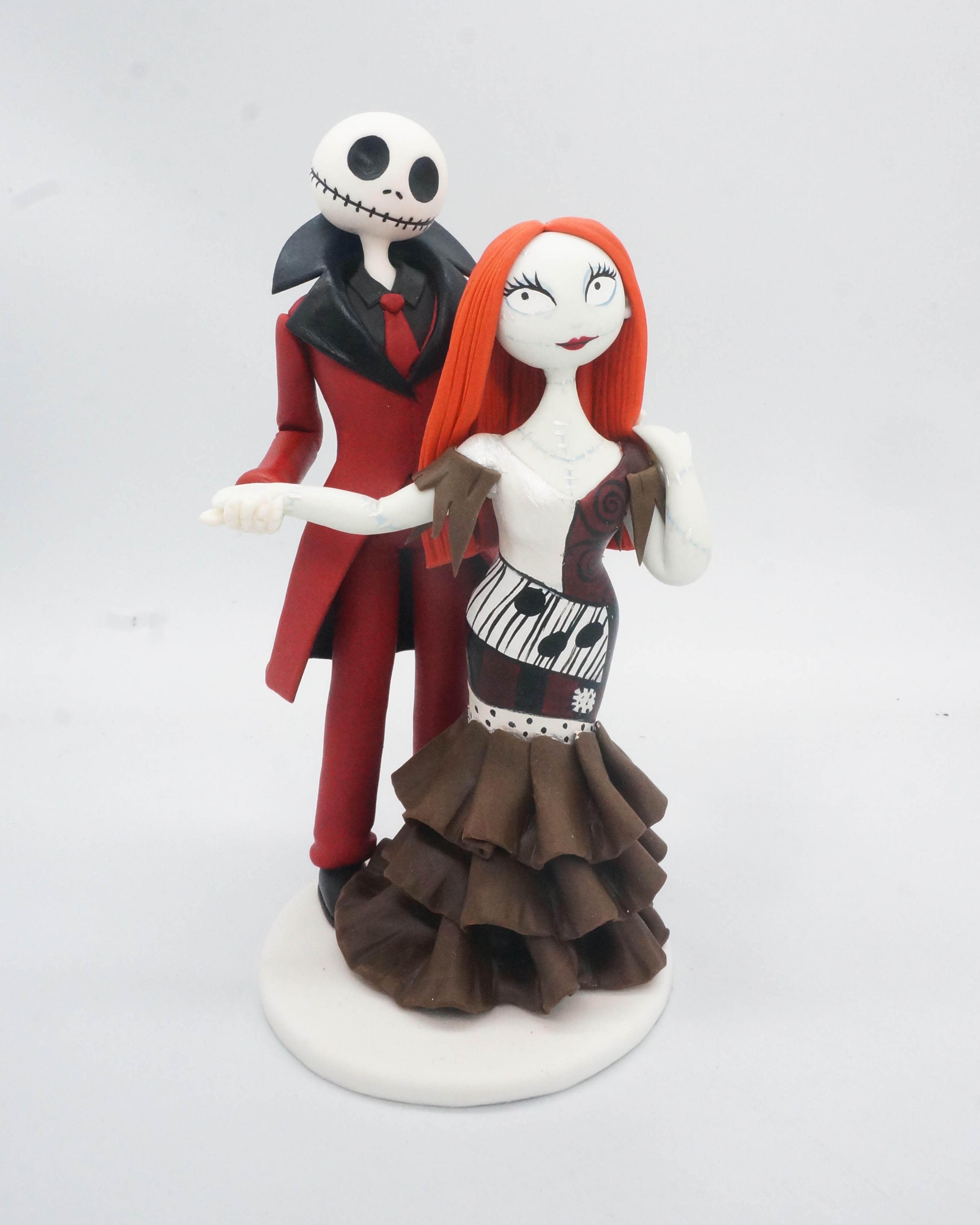 Picture of Jack & Sally Wedding Cake Topper, The Nightmare Before Christmas Wedding Theme