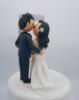 Picture of Hinge Wedding Cake Topper With A Dog, Online Dating wedding theme