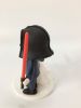 Picture of Darth Vader & Stormtrooper Wedding Cake Topper, Mini Star Wars Wedding Cake Topper