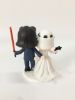 Picture of Darth Vader & Stormtrooper Wedding Cake Topper, Mini Star Wars Wedding Cake Topper