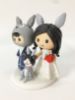 Picture of Totoro Wedding Cake Topper with Cat, Studio Ghibli Wedding Theme