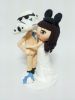 Picture of Stormtrooper Groom & Mickey Bride Wedding Cake Topper, Blue Wedding theme