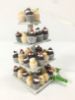 Picture of Wedding Cupcake Tower Ornament, Cupcake Tower Replica Figurine, 1st Anniversary Gifts 