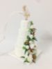 Picture of Custom Wedding Cake Ornament, First Year Married Anniversary Gift, 4 tiers cake with topper cake replica figurine