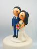 Picture of Beautiful Bride & Groom Wedding Cake Topper