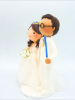 Picture of Princess and Star Wars Wedding Cake Topper, Movie Inspired Wedding Cake Topper